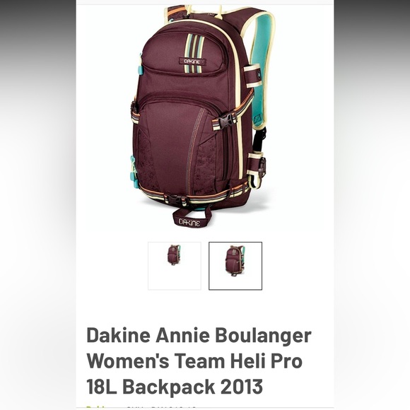 Dakine X Annie Doulanger Women's Snowboarding Team Backpack - Picture 2 of 16